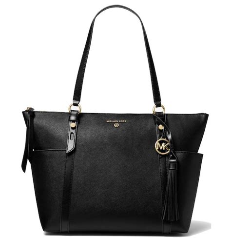 sofia large saffiano leather tote michael kors|michael kors signature sullivan.